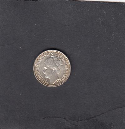 Beschrijving: 25 Cent WILHELMINA